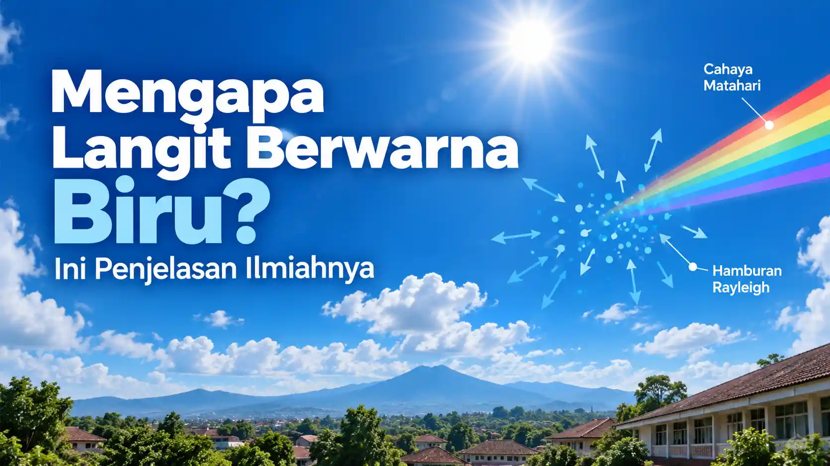 Mengapa Langit Berwarna Biru? Ini Penjelasan Ilmiahnya