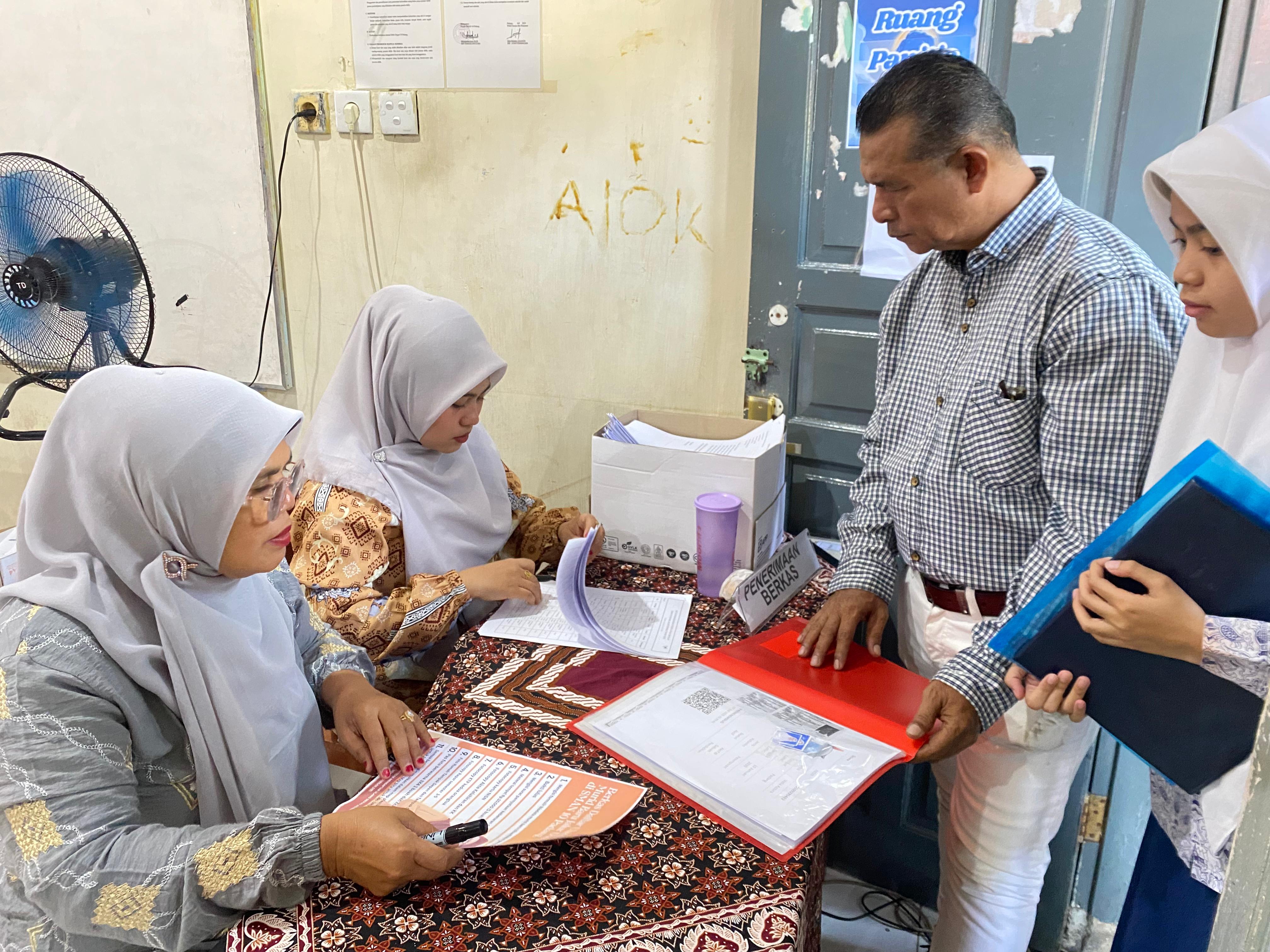Pendaftaran SPMB Hari Pertama